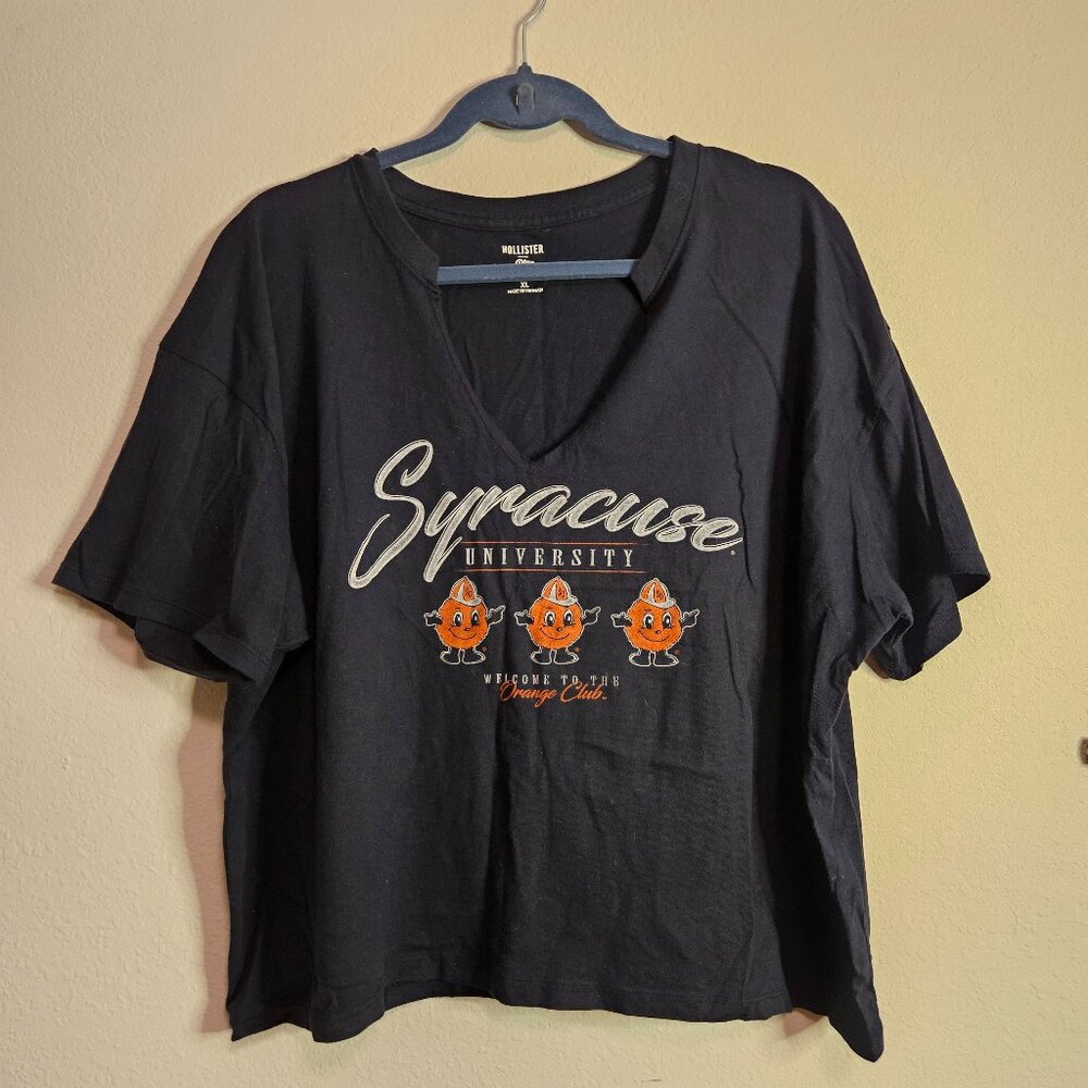 Printed Graphic Crop Tee